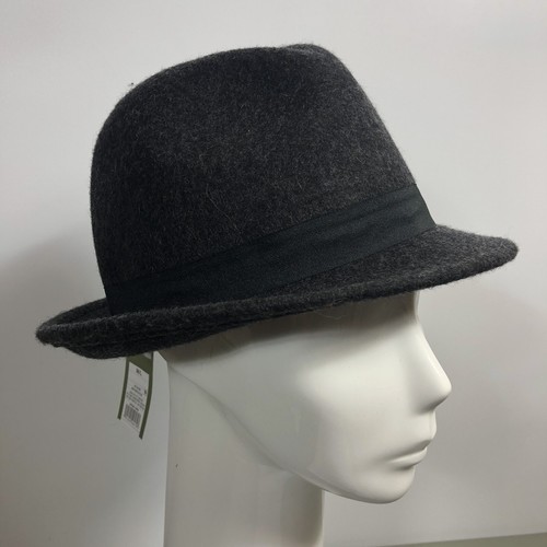 Co Gray Fedora Wool Hat Size M L | eBay
