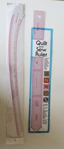 2 x Quilt and Sew Multi-functional Ruler Set Collins | eBay UK