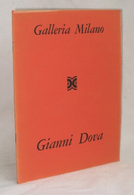 GIANNI DOVA - GALLERIA MILANO 1965