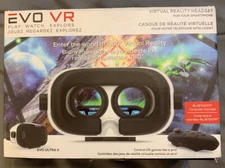 EVO VR ( Virtual Reality ) Ultra II Headset For Up To 6” Smartphones w bluetooth