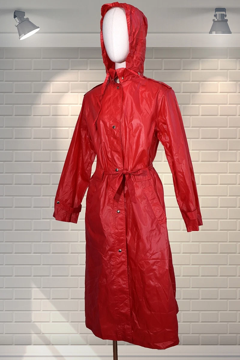 Nylon raincoat clearance