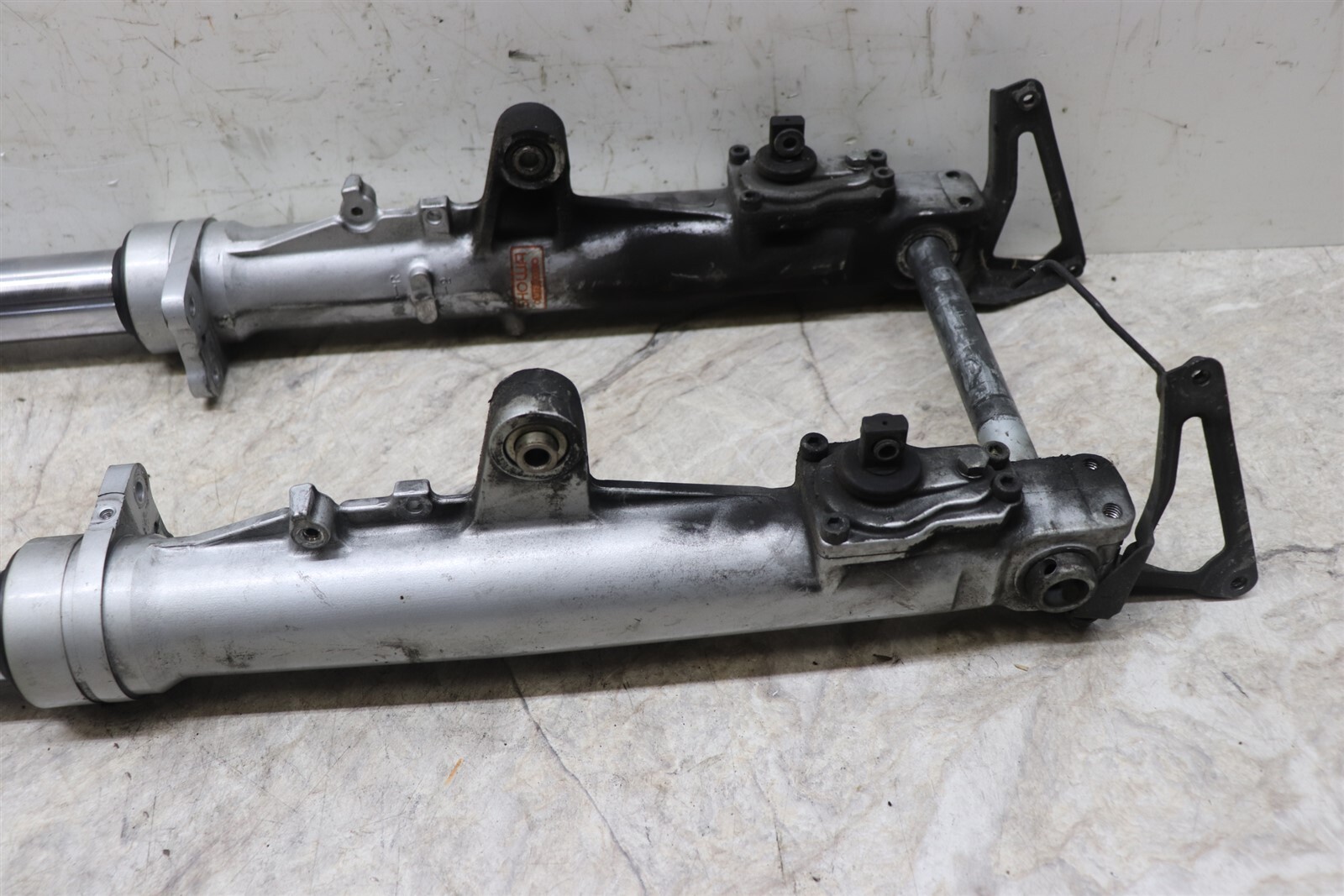 1991-1994 Honda Goldwing Gl1500 Front End Suspension Fork Set Triple Tree