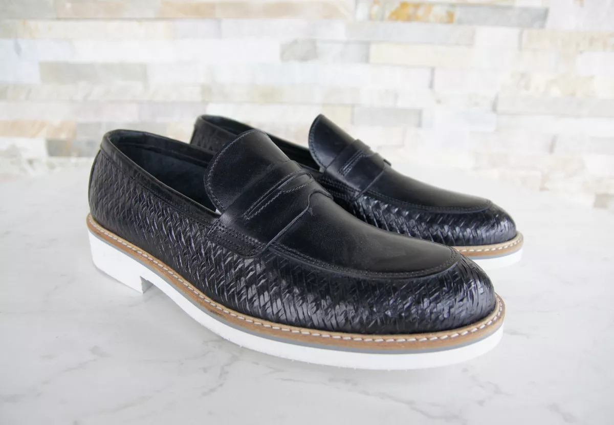 I fare picnic Forfatning Baldinini Size 43 Slippers Loafers Moccasins Shoes Black New Formerly Rrp |  eBay