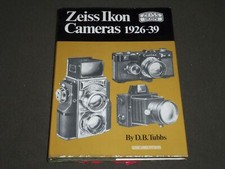 1977 ZEISS IKON CAMERAS 1926-1939 BY D. B. TUBBS FIRST EDITION BOOK - KD 3866