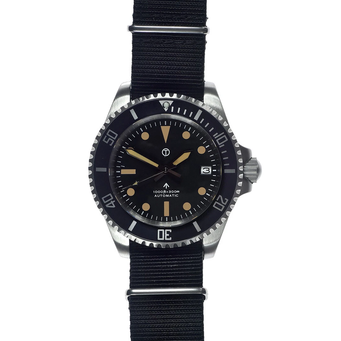 MWC Automatico 82 Pattern Diver Acciaio Zaffiro Datario Orologio