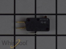New Genuine OEM Whirlpool Microwave Door Inte...