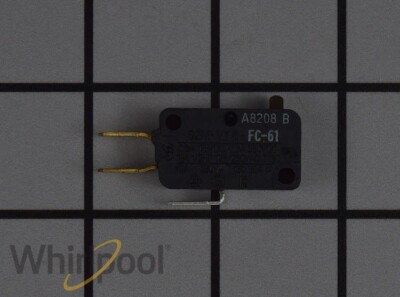 New Genuine OEM Whirlpool Microwave Door Interlock Switch W10727360