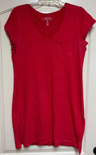 Gap Easy Tee LE T-shirt Confo Red Dress Size M