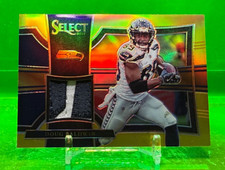 #3/10 2017 GOLD Doug Baldwin Select 2-color patch Refractor parallel WR SEAHAWKS