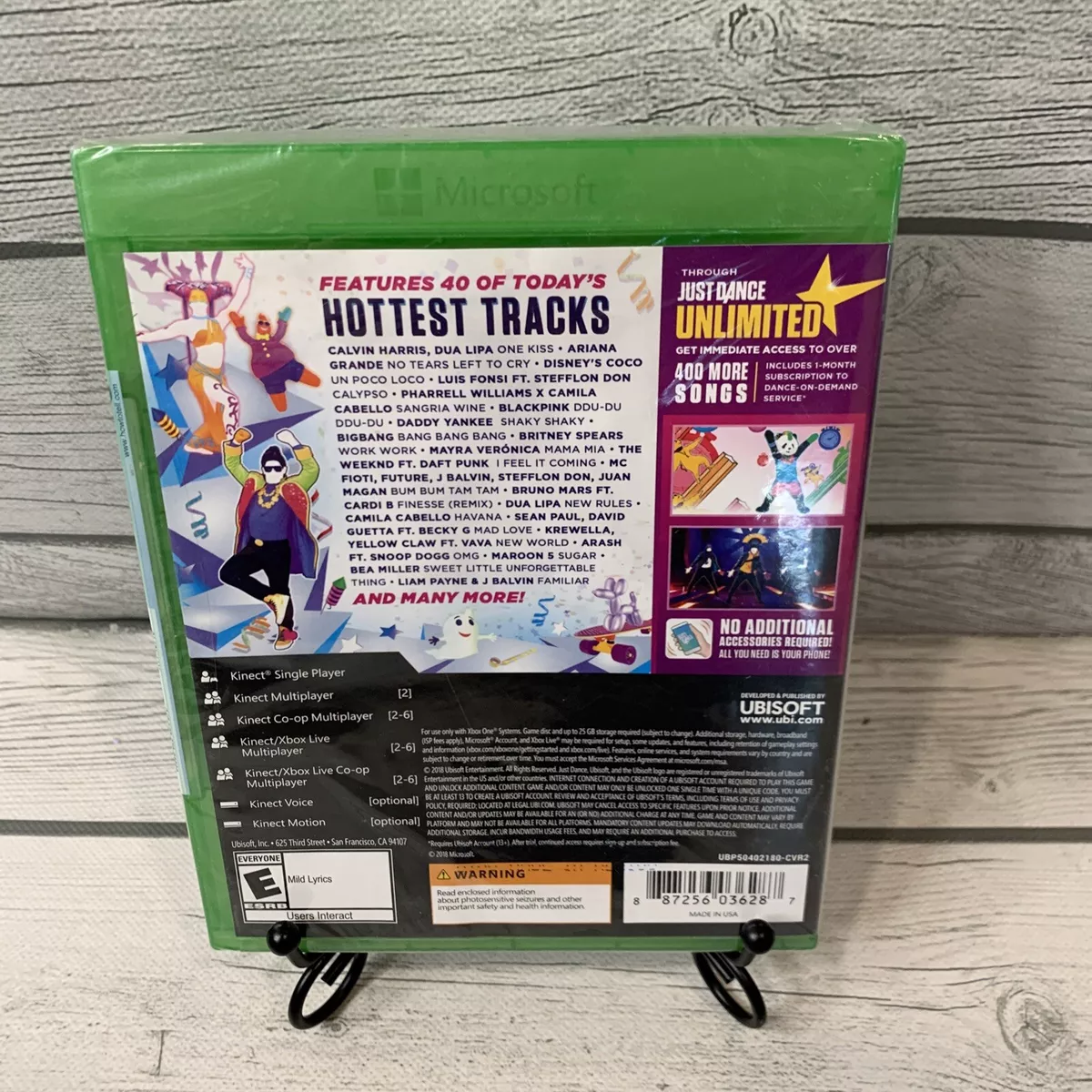 Just Dance 2019 Xbox 360 (Brand New Factory Sealed US Version) Xbox 360,Xbox  360