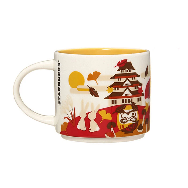 Starbucks Japan Mt Fuji Autumn ‘You Are Here’ Collector's Edition Mug 414ml - Image 3 of 4