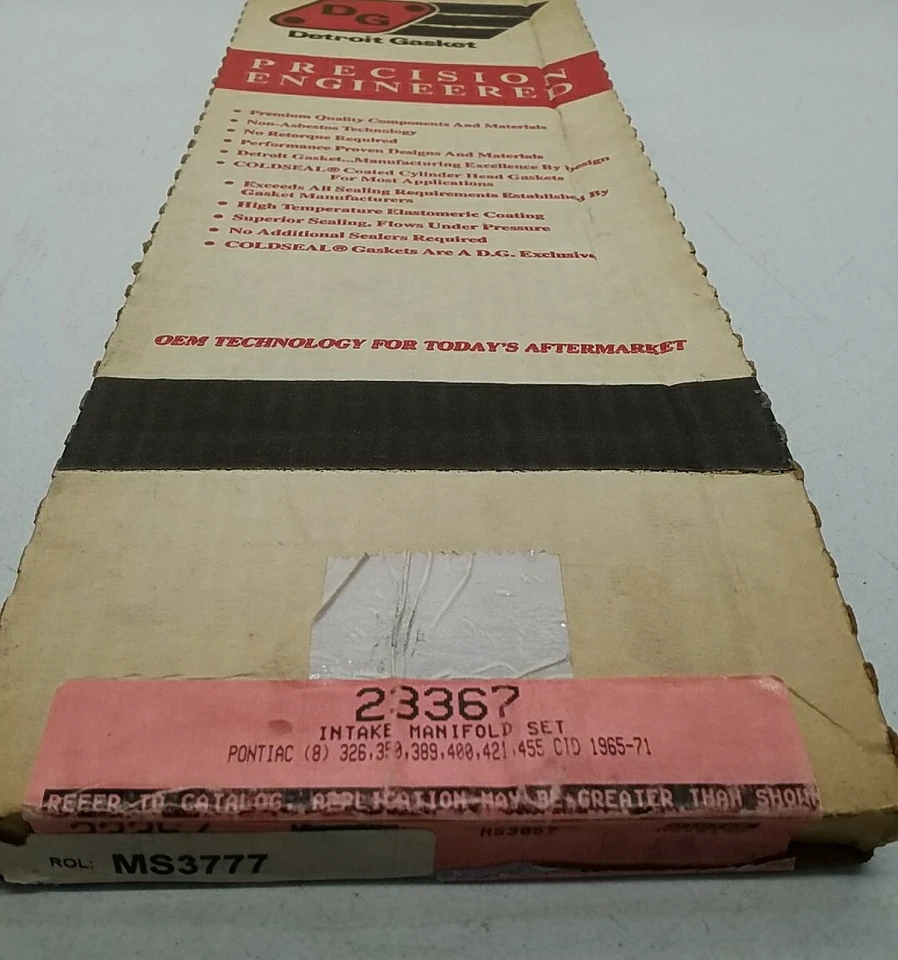 23367 Detroit Gasket Automotive Engine Intake Manifold Gasket MS15135 - Image 3 of 3