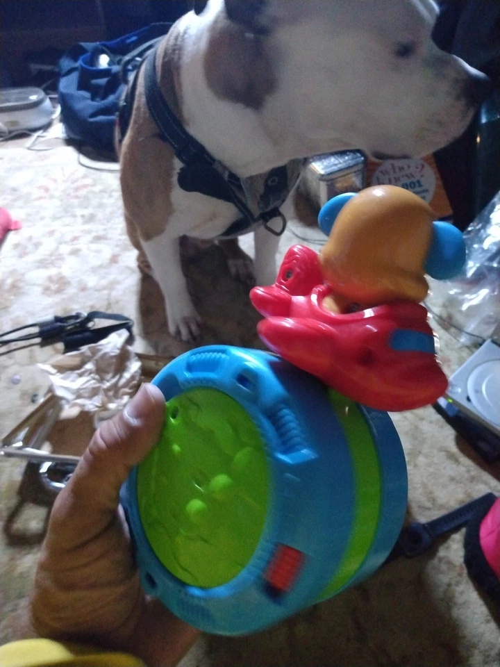 Fisher Price Laugh & Learn Crawl Along Ball ABC 123 Musical Airplane Childs Toy - Image 4 of 4