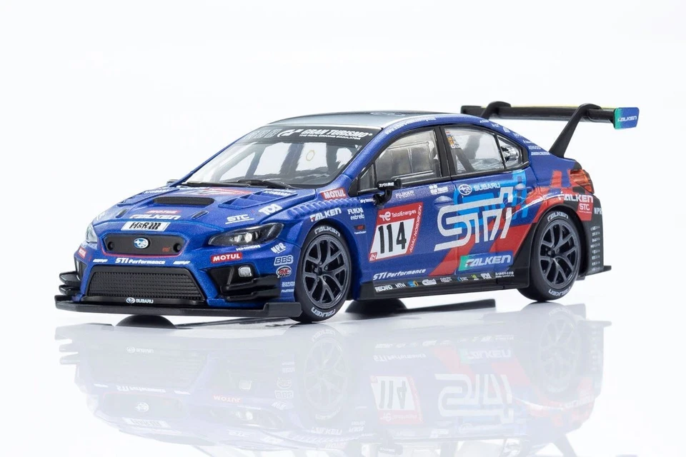 KYOSHO MINI COCHE Y LIBRO Nº17 SUBARU WRX STI NBR CHALLENGE 2022 escala 1/64 Japón Foto 3 de 4