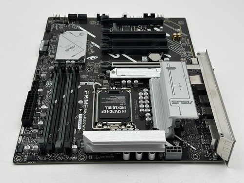 ASUS PRIME B860-PLUS WIFI LGA 1851 ATX motherboard READ/FOR PARTS - Bild 4 von 9