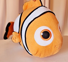 NEMO Disney Pixar Finding Dory 12" Nemo Plush Soft Talking Toy Bandai WORKS