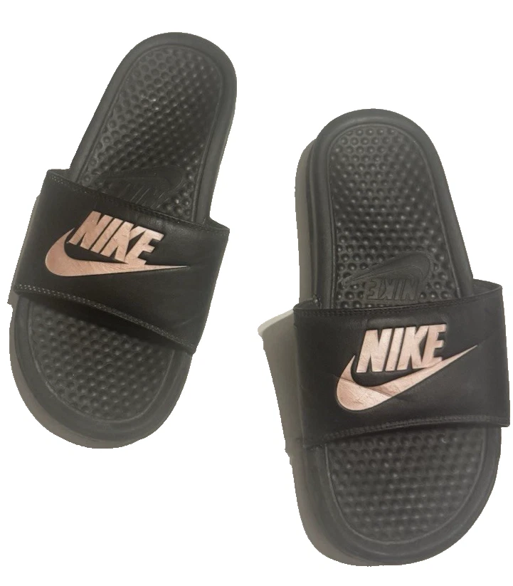 Sandali Nike donna Benassi Jdi Slide neri taglia 6 7