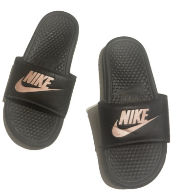 Nike Women's Benassi  Jdi Slide Sandals Black sz 6-7