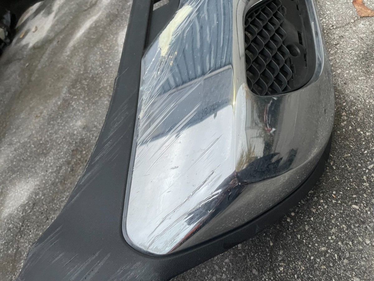 Stoßstange Spoiler Lippe Chrom vorne Mercedes GLC X253 W253 ab 