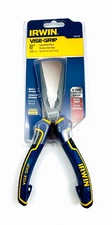 NEW Irwin 1902418 Vise-Grip 8" Long Nose Pliers Made in Germany - Free Shipping