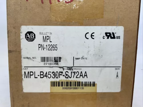Servomotore Allen-Bradley MPL-B4530F-SJ72AA nuovo sigillato in fabbrica - Foto 1 di 2