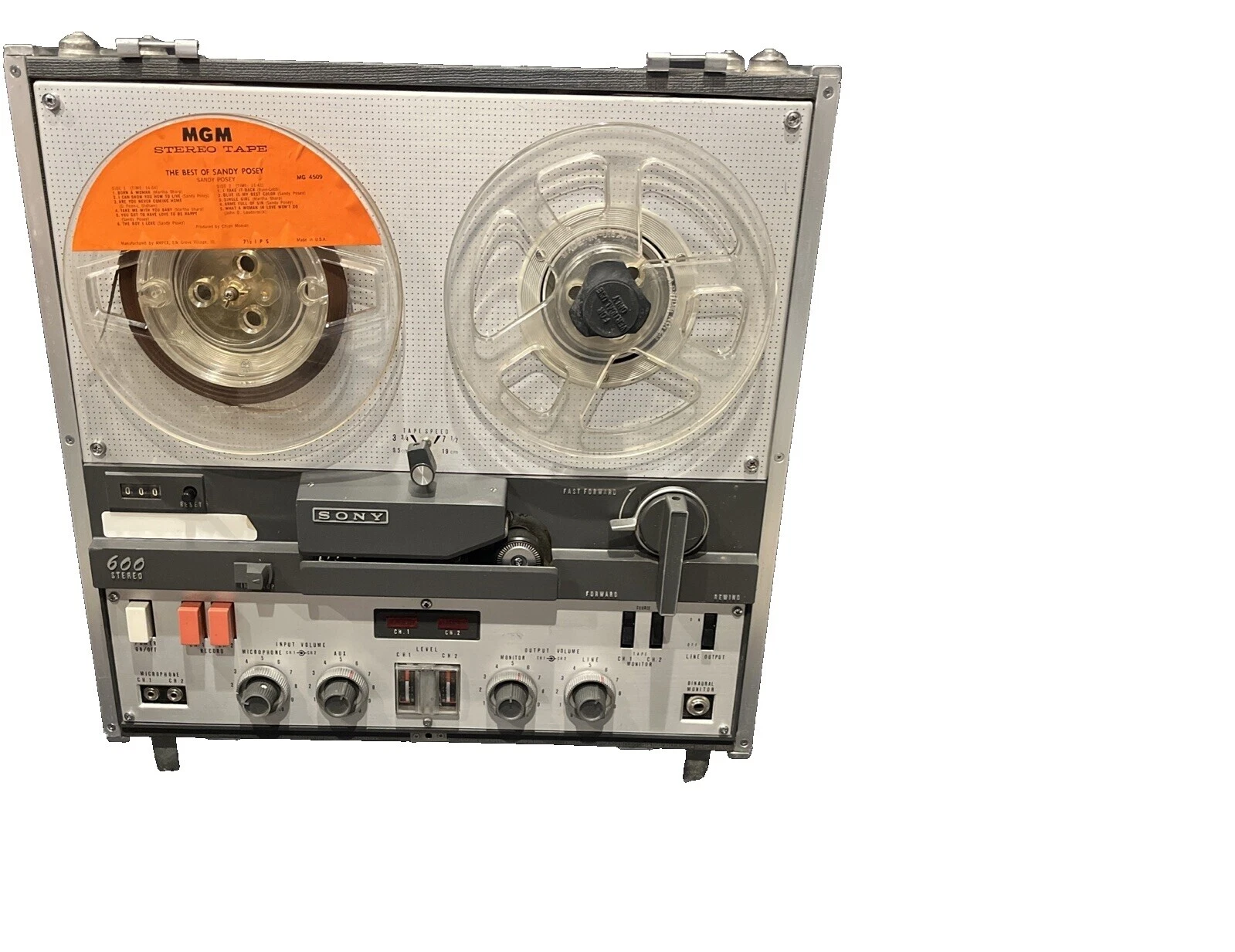 Grabadoras de Carrete de cinta Sony Vintage