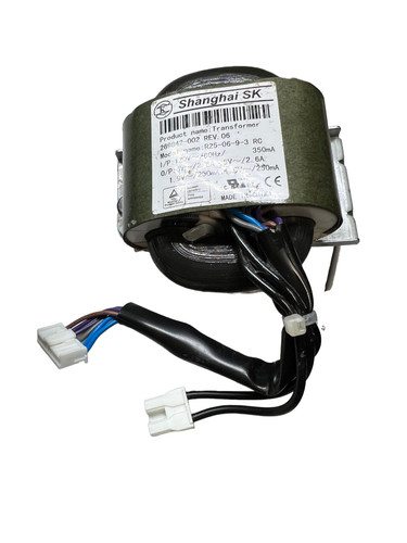 POWER TRANSFORMER  I/P:  120V /60Hz.  350mA O/P" 6V /2.6A 1.9V /250mA