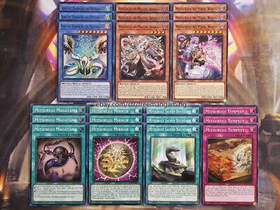 Yugioh Mitsurugi Deck Core Set 21 card ALIN Ame No Habakiri Mikoto