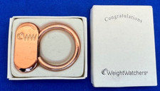 Weight Watchers WW Rose Gold 10 Lb Award Keychain-Brand New in Box