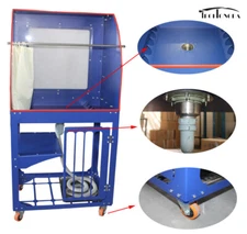 TECHTONGDA Screen Printing Washout Tank Vertical Rinse Sink w/ Backlighting 110V