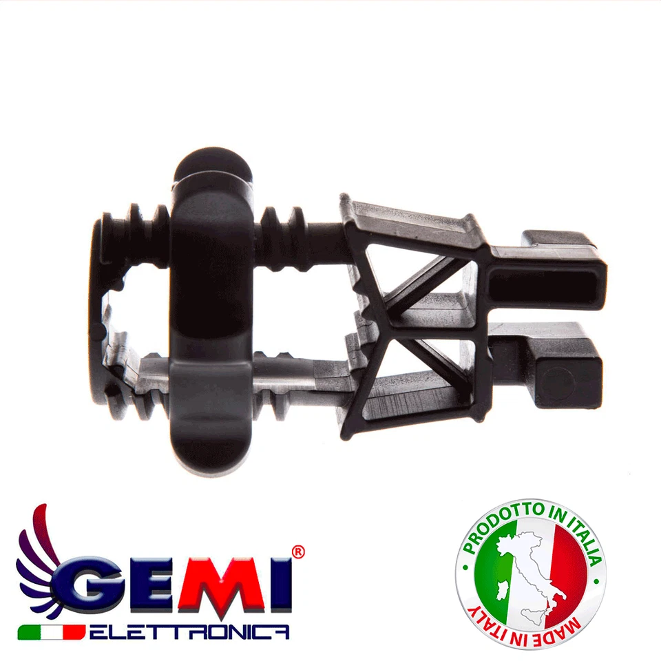 Isolateur pour clôture électrique électrifiée pour piquets en fer 500 pcs Gemi - Photo 4/4