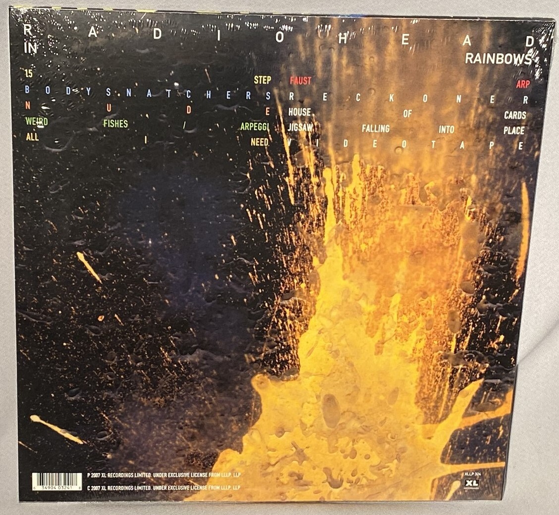 【額縁付き】Radiohead in rainbows レコード LP RADIOHEAD In Rainbows (Vinyl, XL, 2016) NEW MINT SEALED