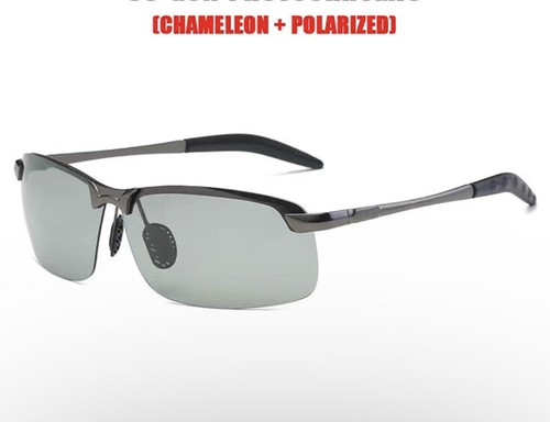 Polarized Chameleon Sunglasses for Outdoor Activities Fishing Hiking Driving - Picture 8 of 38
