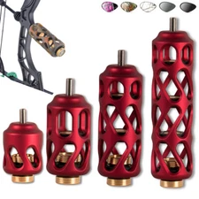 2" 3" 4" 5" 6" Compound Bow Stabilizer Damper Harmonic Aluminum Archery Silencer