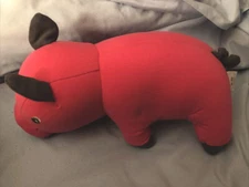 Yogibo Bean Bag Mate Pig 13” Great gift! Excellent condition!