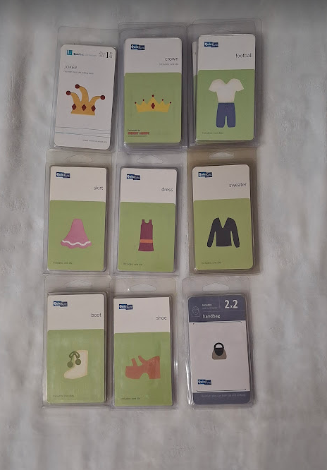 New - Lifestyles Crafts Quickutz Cutting Die 2x2 YOU CHOOSE ONE - Dressy