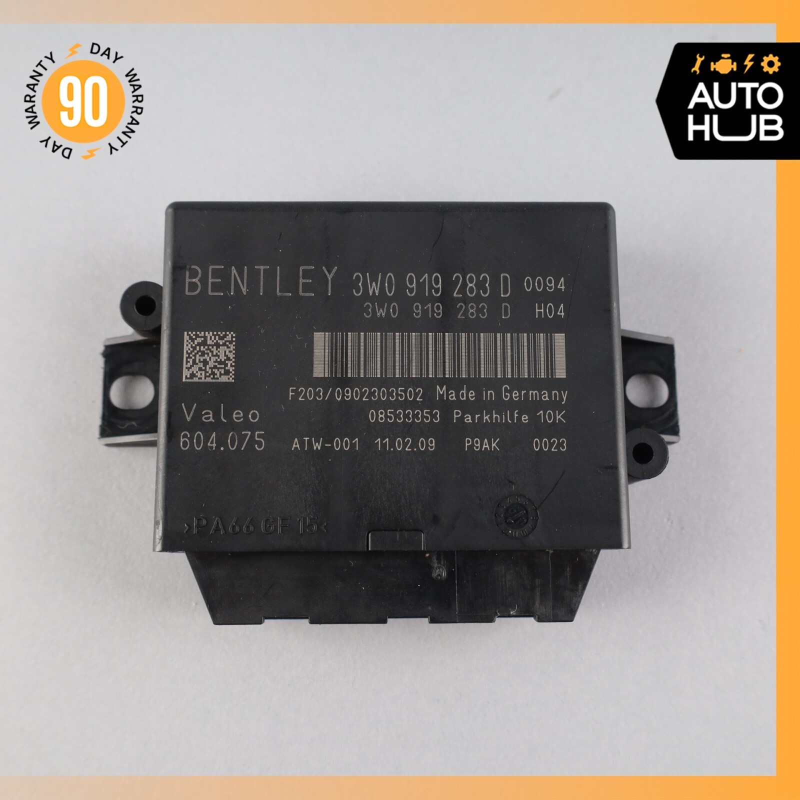 09-11 Bentley Continental GTC Speed Park Parking Assist Control Module OEM 83k