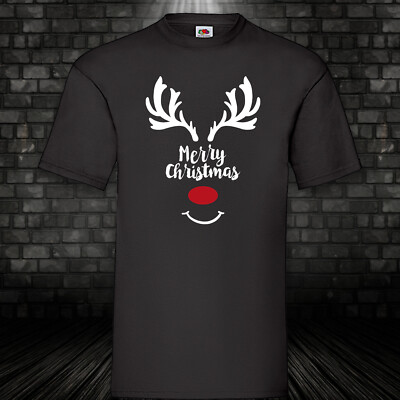 Merry Christmas Weihnachten T-Shirt Shirt Funshirt Männer Fun Geschenk S-5XL