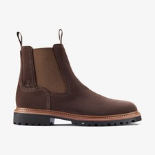 Clarks Mens Clarkridge Top Dark Brown Suede Ankle Boots,Chelsea Boots Suede