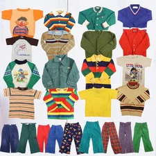 VTG 1970s TODDLER Clothing 2T-7 Pants, Shorts, Sweaters, Shirts, Rompers 👀