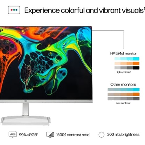 Hewlett Packard Series 5 24" FHD IPS Monitor with Softwares & 2 Year Warranty - Picture 7 of 12