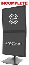 Ergotron DS100 Series Freestanding Dual Monitor Stand 33091200 