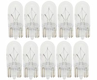 Sylvania 168 W5W T10 5W 4,9W Warmweiß 10X Heck Seitenmarkierungsleuchte