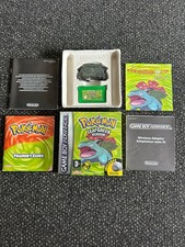 Pok mon Leaf Green Version Nintendo Game Boy Advance GBA 
