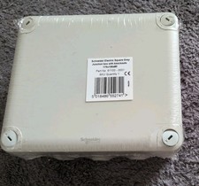 ELECTRICAL OUTDOOR  junction box - SCHNEIDER - 175 x 150 x 80  - IP55 RATED
