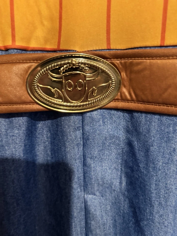 Fantasia Disney Pixar Woody 1 peça tamanho adulto grande 42-46 sem chapéu nova sem etiquetas - Imagem 2 de 4