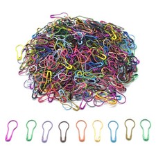 1000Pcs Metal Multi Color Safety Pins/Bulb Pin/Gourd Pin/Calabash Pin for Clo...