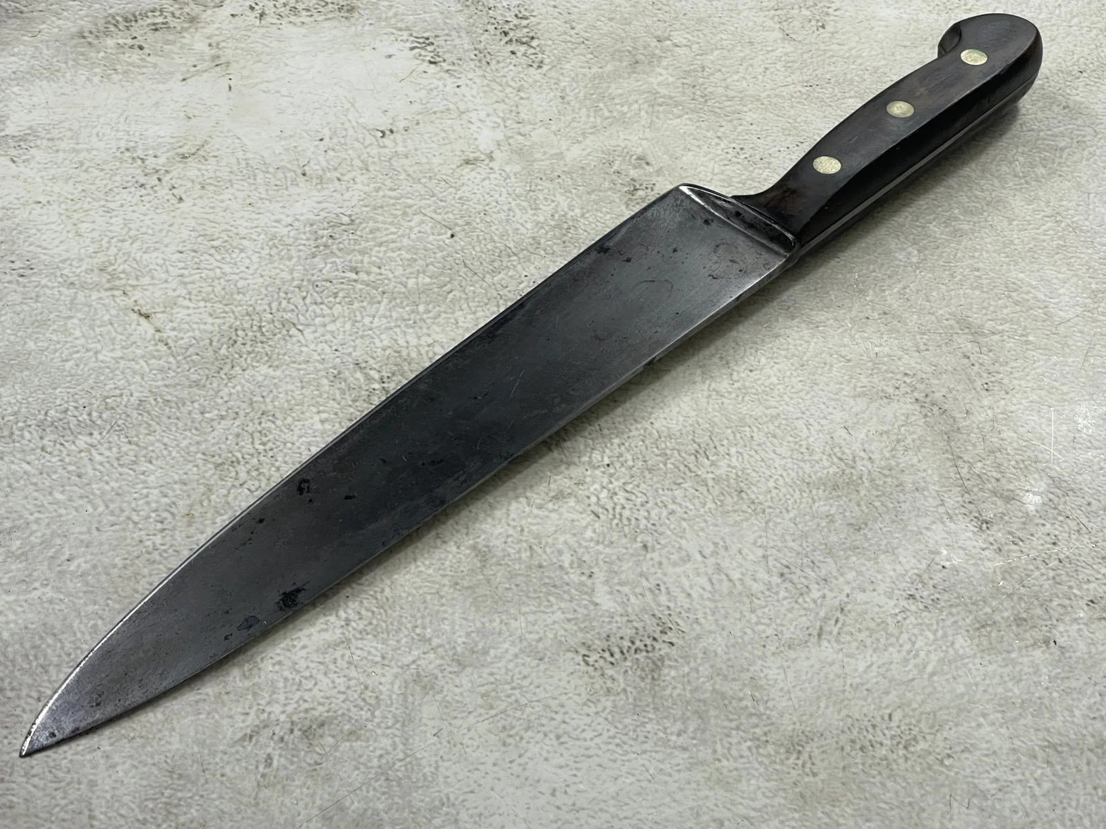 Vintage German 🇩🇪 Chef Knife 25cm Carbon Stell 1912