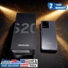 NEW SEALED Samsung Galaxy S20 Ultra 5G SM-G988U1 128GB Factory Unlocked US STOCK