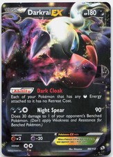 Darkrai EX #88 Prices | Pokemon Legendary Treasures | Pokemon Cards
